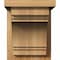 Ekena Millwork Pescadero Rough Sawn Corbel w/Backplate, Western Red Cedar, 8"W x 10"D x 10"H COR08X10X10PEC01RWR - alternate 4